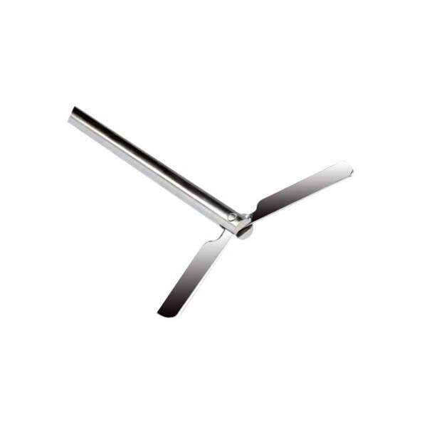 Propeller for overhead stirrer